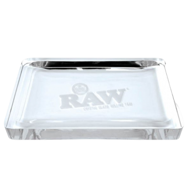 RAW Vassoio rotante L in vetro cristallo RAW Prodotti