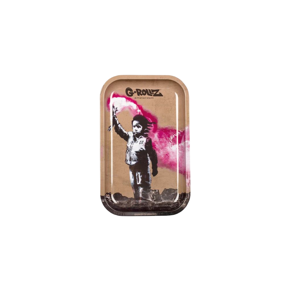 G-Rollz Vassoio rotante "Banksy's Torch Boy" S/M G-Rollz Prodotti
