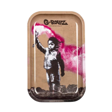 G-Rollz Tablett zum Rollen S/M Banksy's Torch Boy G-Rollz Produkte