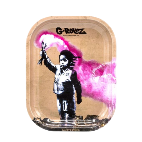 G-Rollz Plateau à Rouler S/M Banksy's Torch Boy G-Rollz Produits