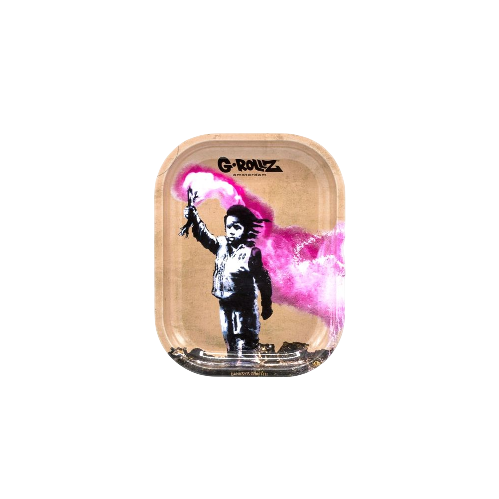 G-Rollz Vassoio rotante "Banksy's Torch Boy" S/M G-Rollz Prodotti