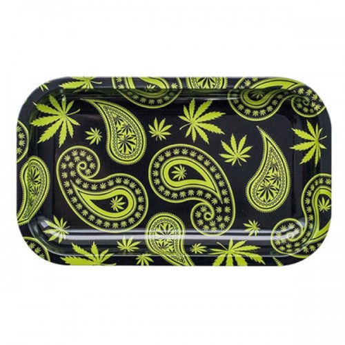 V Syndicate Rolling tray S/M Paisley Weed