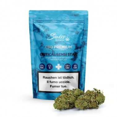Swiss Botanic "Critical Sensi Star" Indoor 8,5g Swiss Botanic Legal cannabis
