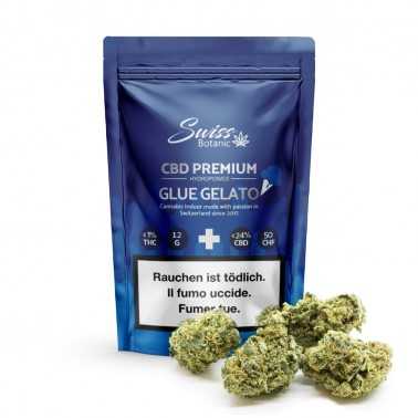 Swiss Botanic "Glue Gelato" Indoor 9g Swiss Botanic Legal cannabis