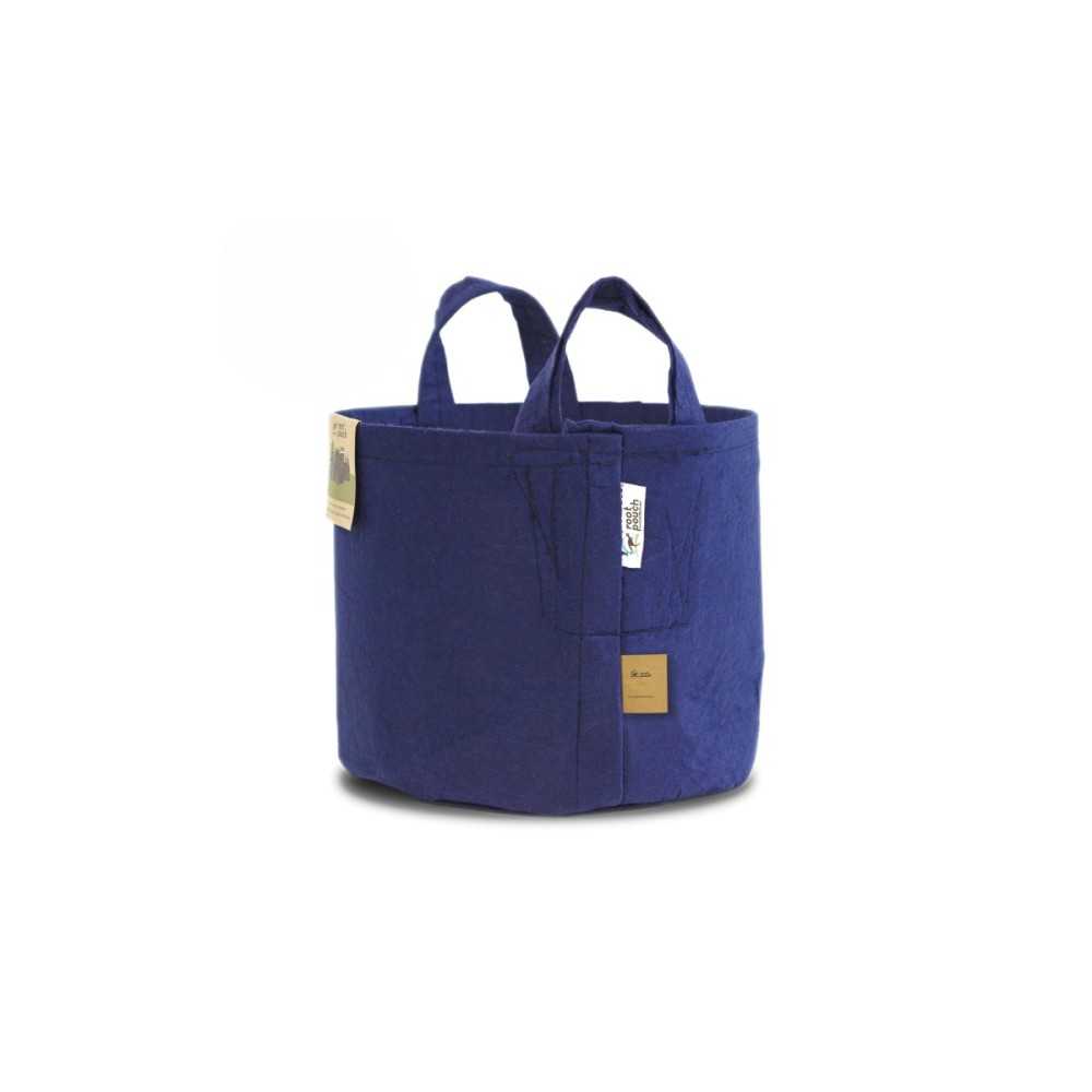 Series Root Pouch Boxer Navy Blue with handles 250g/m2 Root Pouch GROW SHOP