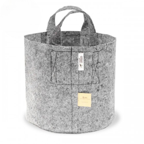 Root Pouch Boxer 3.8L Heather Grey with handles 250g/m2