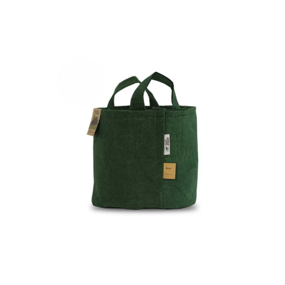 Series Root Pouch Boxer Forest Green with handles 250g/m2 Root Pouch GROW SHOP