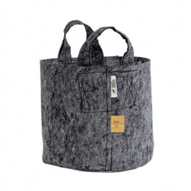 Root Pouch 39L Grey avec/sans poignées Root Pouch GROW SHOP