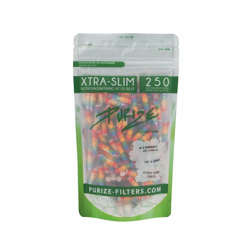 PURIZE® Filtre à charbon actif Xtra Slim DIVERSITY 250 pcs Purize filters Produits
