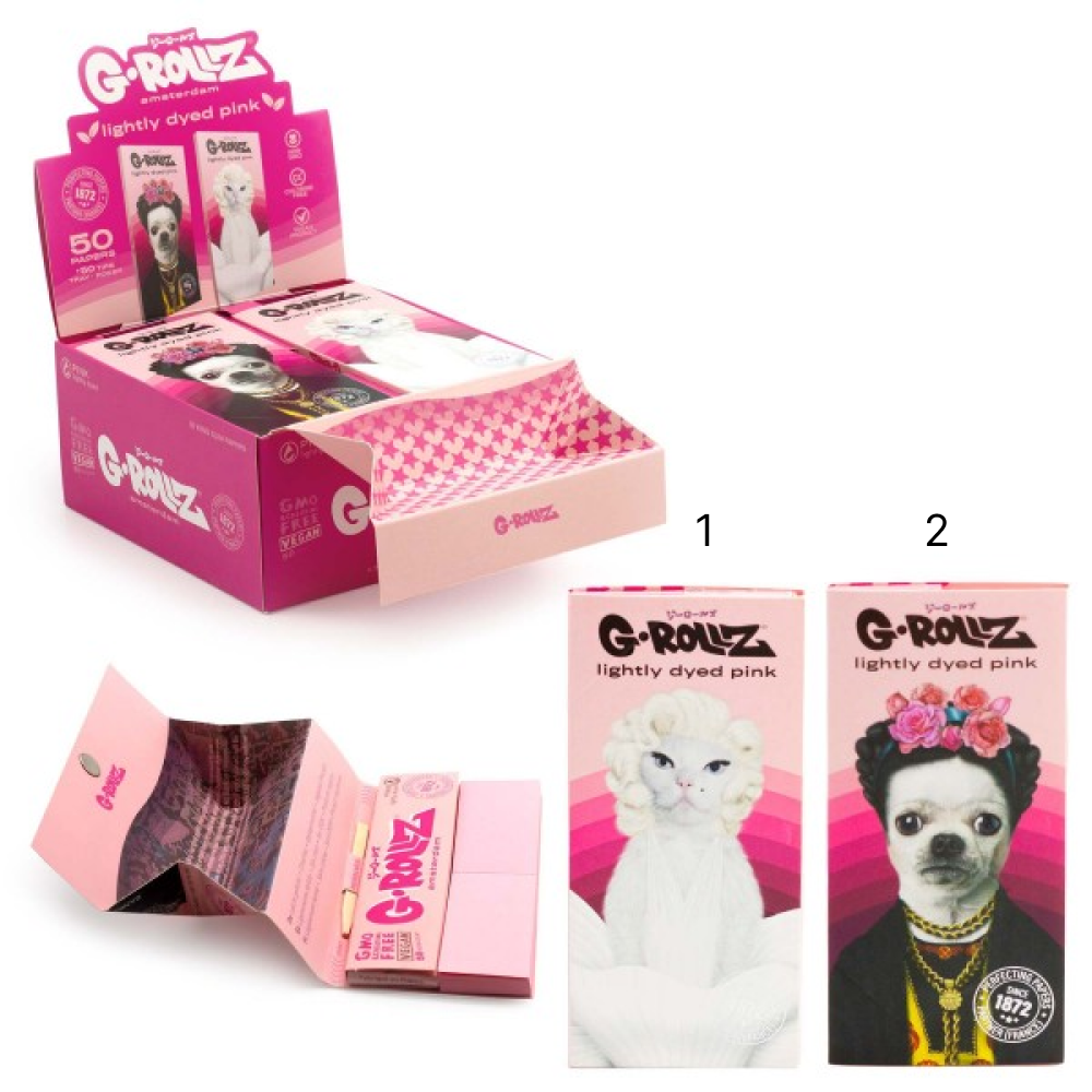 G-ROLLZ Mexican Diamonds 50 KS Papers + Tips & Tray G-Rollz Produkte
