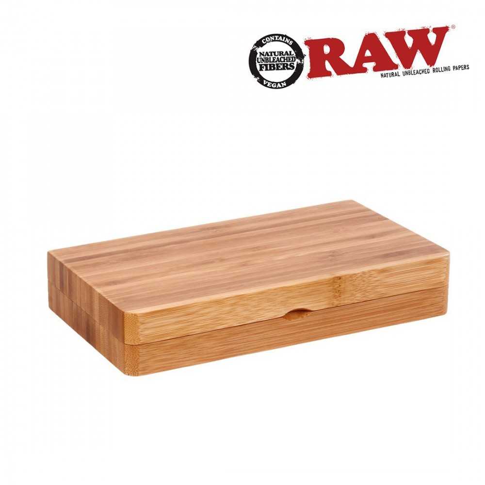 Back Flip vassoio magnetico in legno RAW Vassoio di rotolamento
