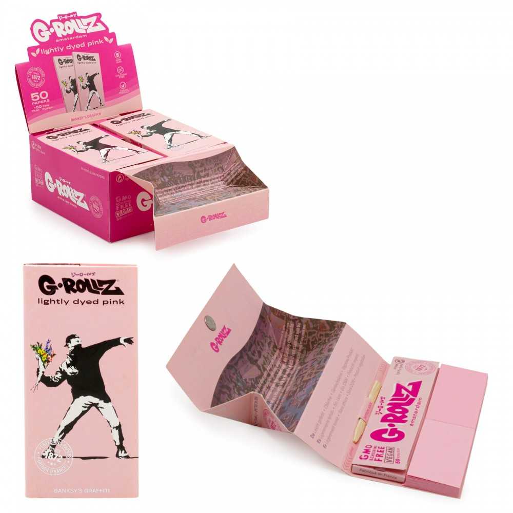 G-ROLLZ Banksy's Graffiti KS Set 9 50 KS Papers + Tips G-Rollz Produkte