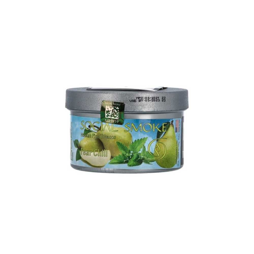 Tabac à Shisha Social Smoke Pear Chill Social Smoke Produits non livrables à l'etranger