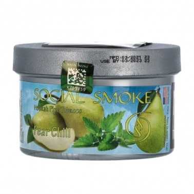 Shisha-Tabak Social Smoke Pear Chill Social Smoke Produits non livrable à l'etranger