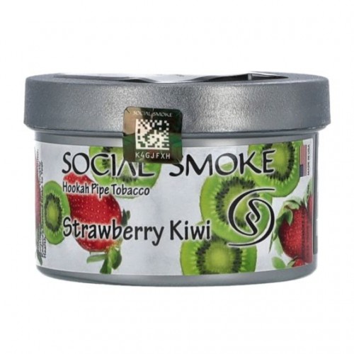 Tabacco da shisha Social smoke fragola e kiwi