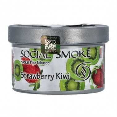 Tabac à Shisha Social Smoke Strawberry Kiwi Social Smoke Produits non livrables à l'etranger