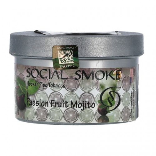 SHISHA TOBACCO SOCIAL SMOKE PASSION FRUIT MOJITO