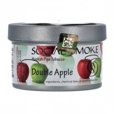 TABAC À SHISHA SOCIAL SMOKE DOUBLE APPLE Social Smoke Produits