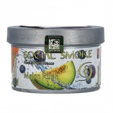 SHISHA-TABAK SOCIAL SMOKE MELON RUSH Social Smoke Produits non livrable à l'etranger
