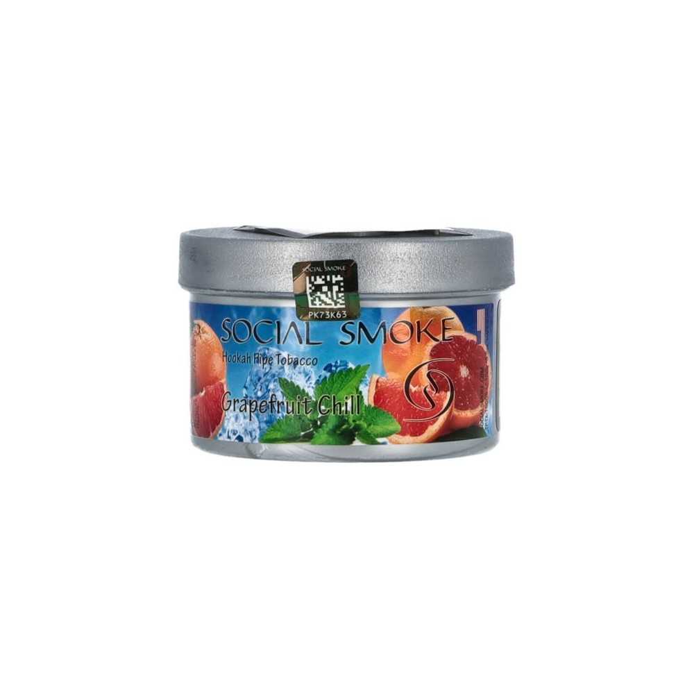 Tabac à Shisha Social Smoke Grapefruit Chill Social Smoke Produits non livrables à l'etranger