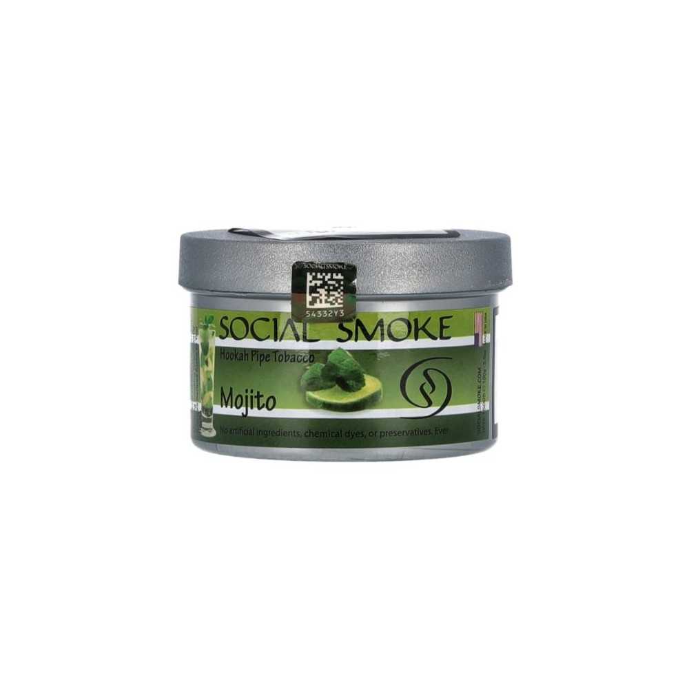 Tabac à Shisha Social Smoke Mojito Social Smoke Produits non livrables à l'etranger