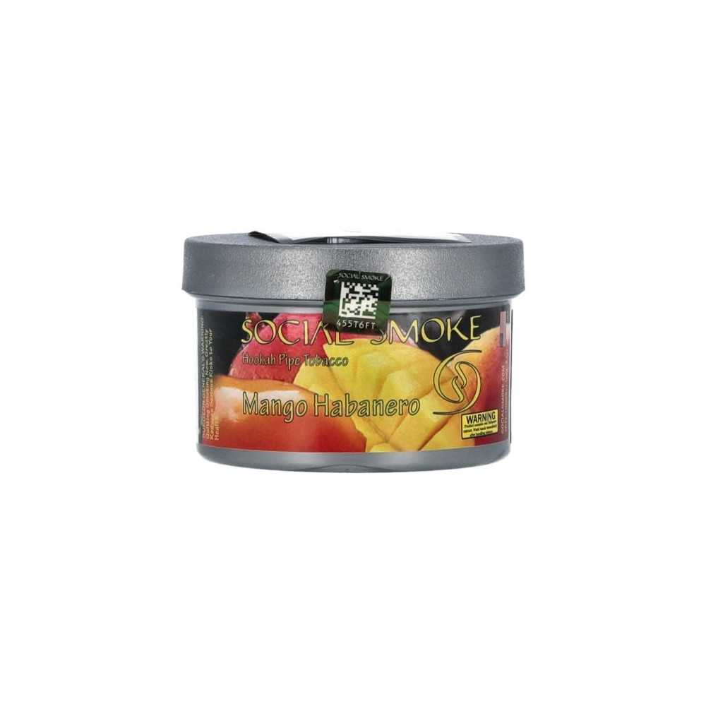 Tabacco da shisha Social Smoke MANGO HABANERO Social Smoke Produits non livrable à l'etranger