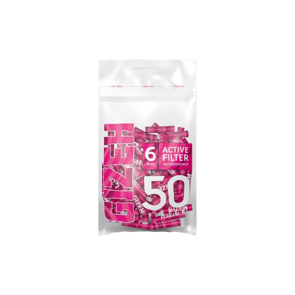 GIZEH Rose Active Filter 6mm (50 pcs.) Gizeh Products