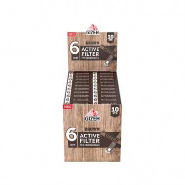 GIZEH Filtre actif marron 6mm  Produits