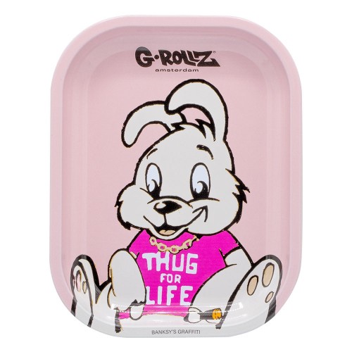 Mini Rolling Tray G-Rollz Thug for Life
