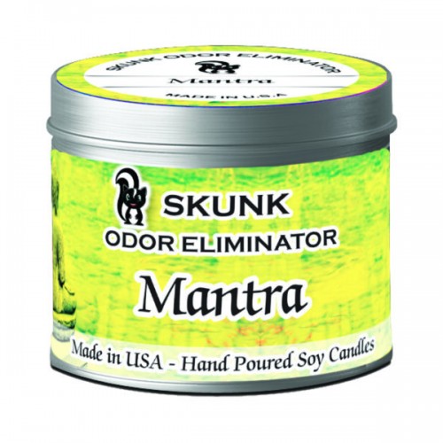 Skunk Odor Eliminator "Mantra" candle