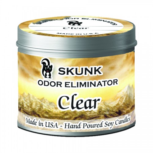 Skunk Odor Eliminator "Clear" Kerze