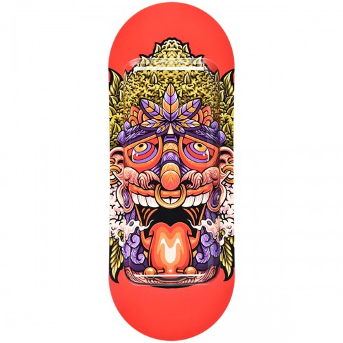 Plateau à rouler + couvercle SK8Tray 3D Lid "Kush Native" Pulsar Plateau à rouler