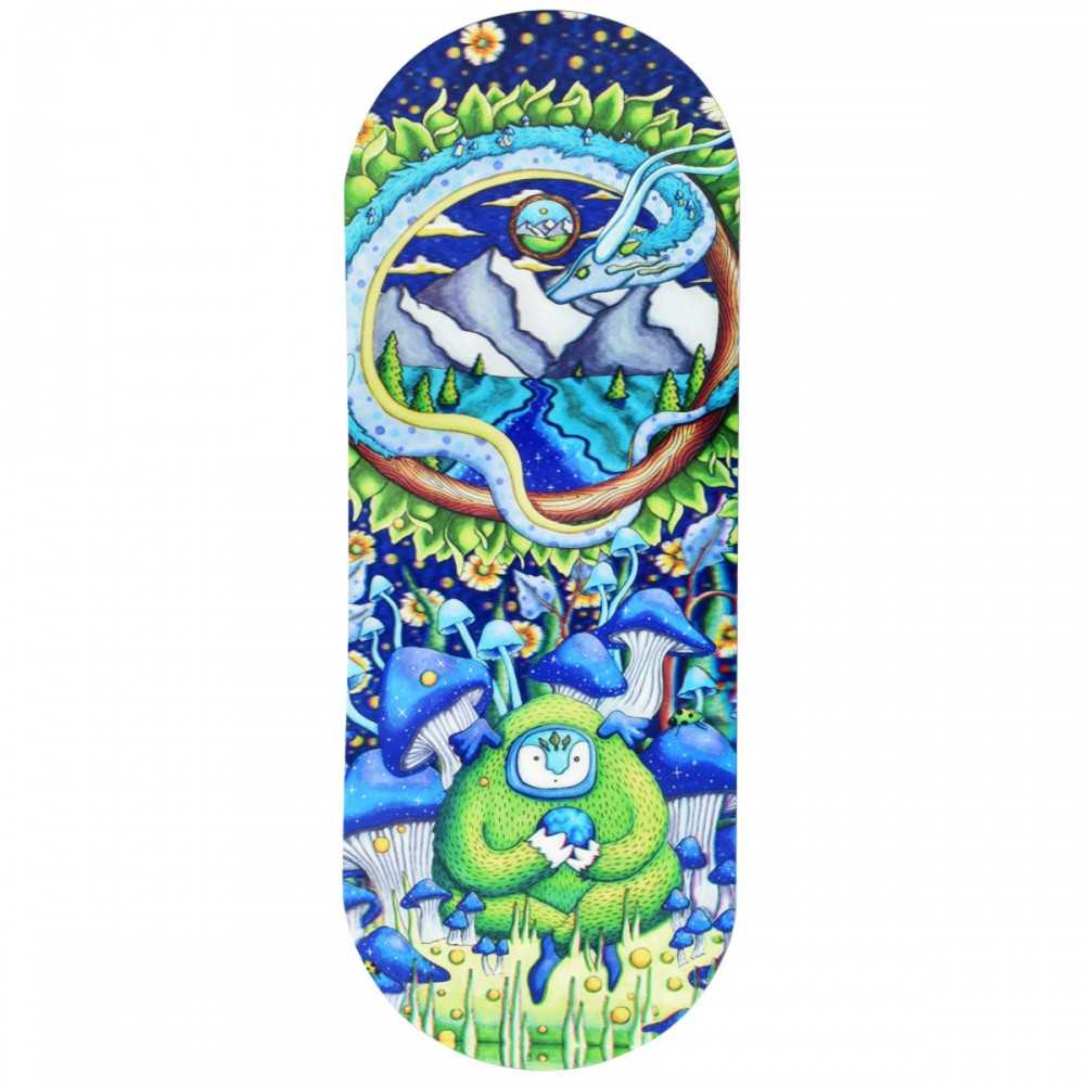 Rolltablett + Deckel SK8Tray 3D Lid "Remembering How To Listen" Pulsar Tablett zum Rollen