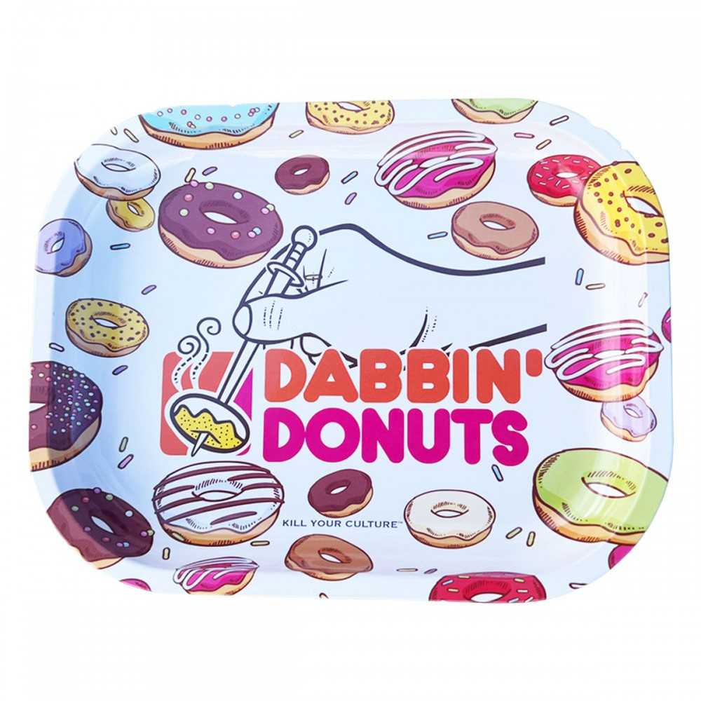 Kill Your Culture Dabbin Donuts Mini rolling tray Kill your culture Rolling tray