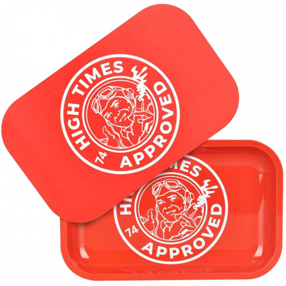 Vassoio di rotolamento "High Times Approved" Piccolo Pulsar Vassoio di rotolamento