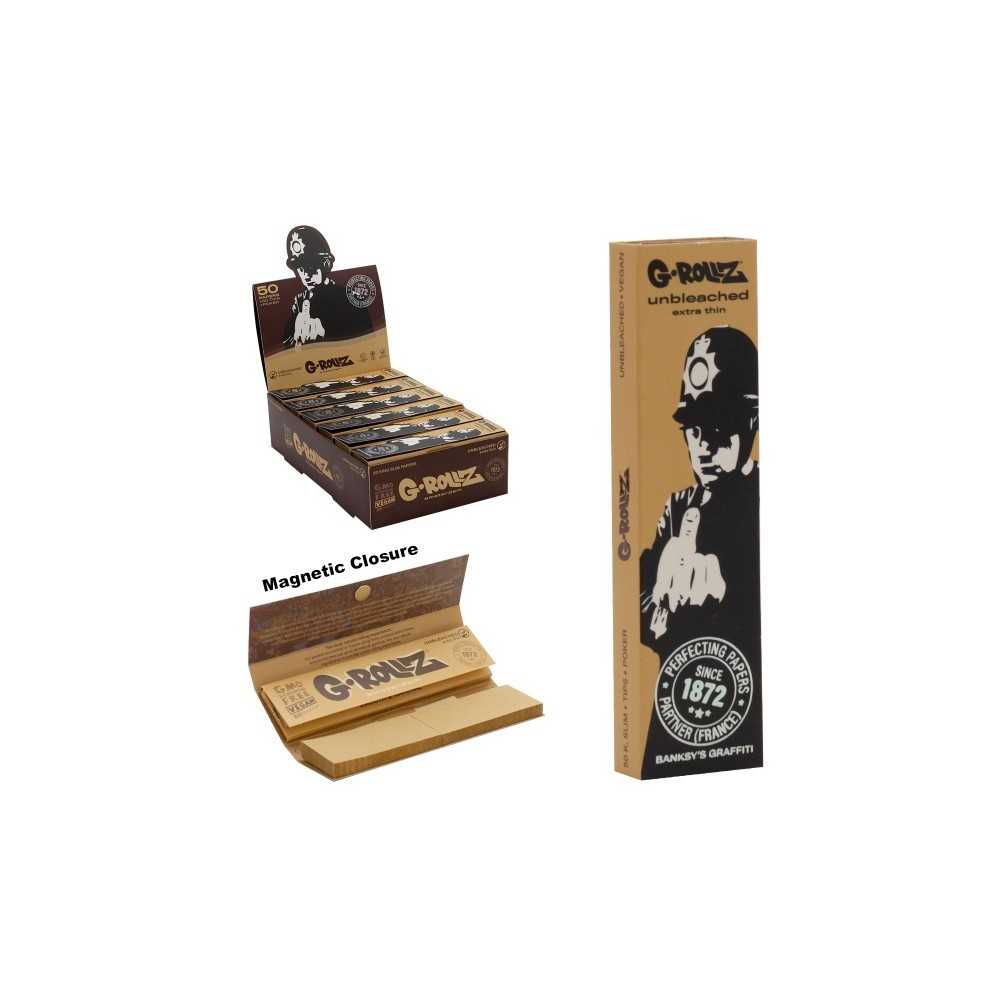 G-ROLLZ Banksy Graffiti Rude Copper Unbleached G-Rollz Products