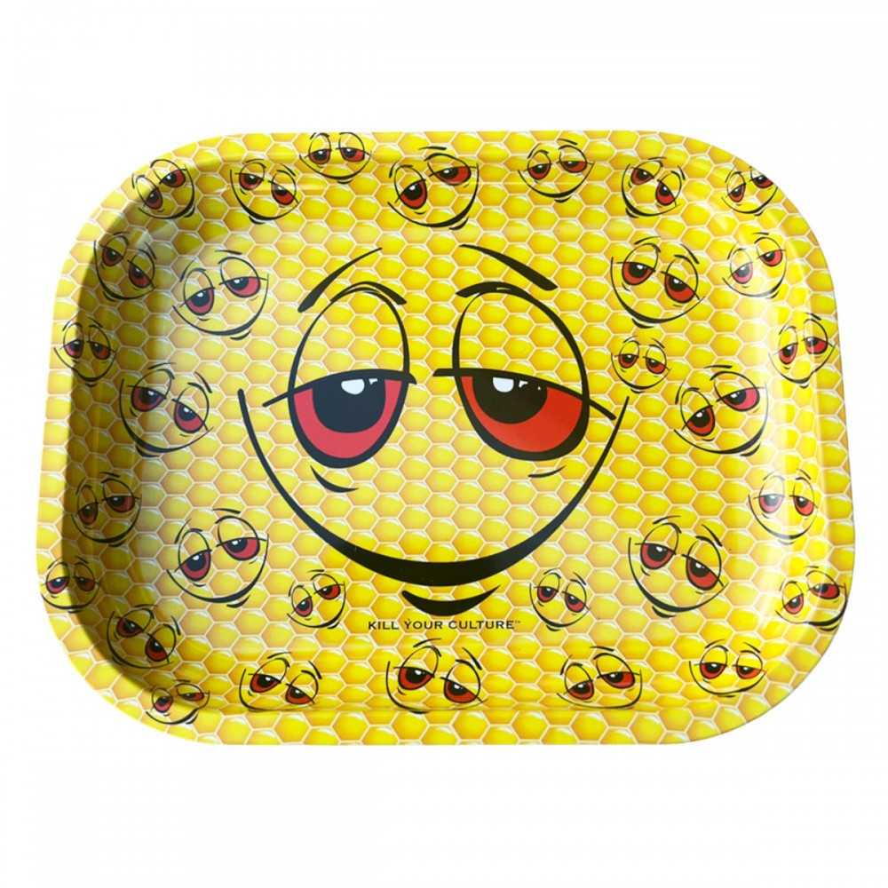 Plateau à rouler 420 Smiley Mini Kill your culture Plateau à rouler