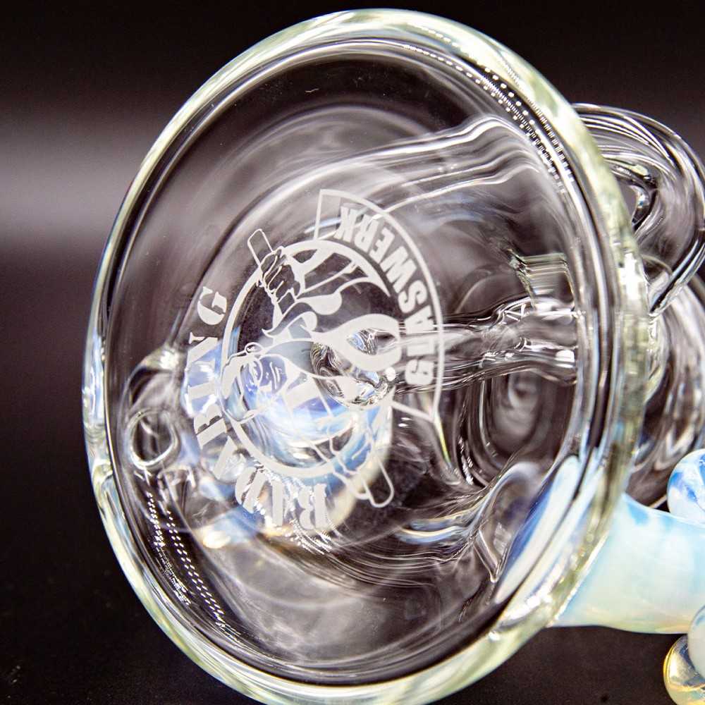Rig Badabing Glas Special Edition Badabend Ghost Drip 10mm Badabing Rig