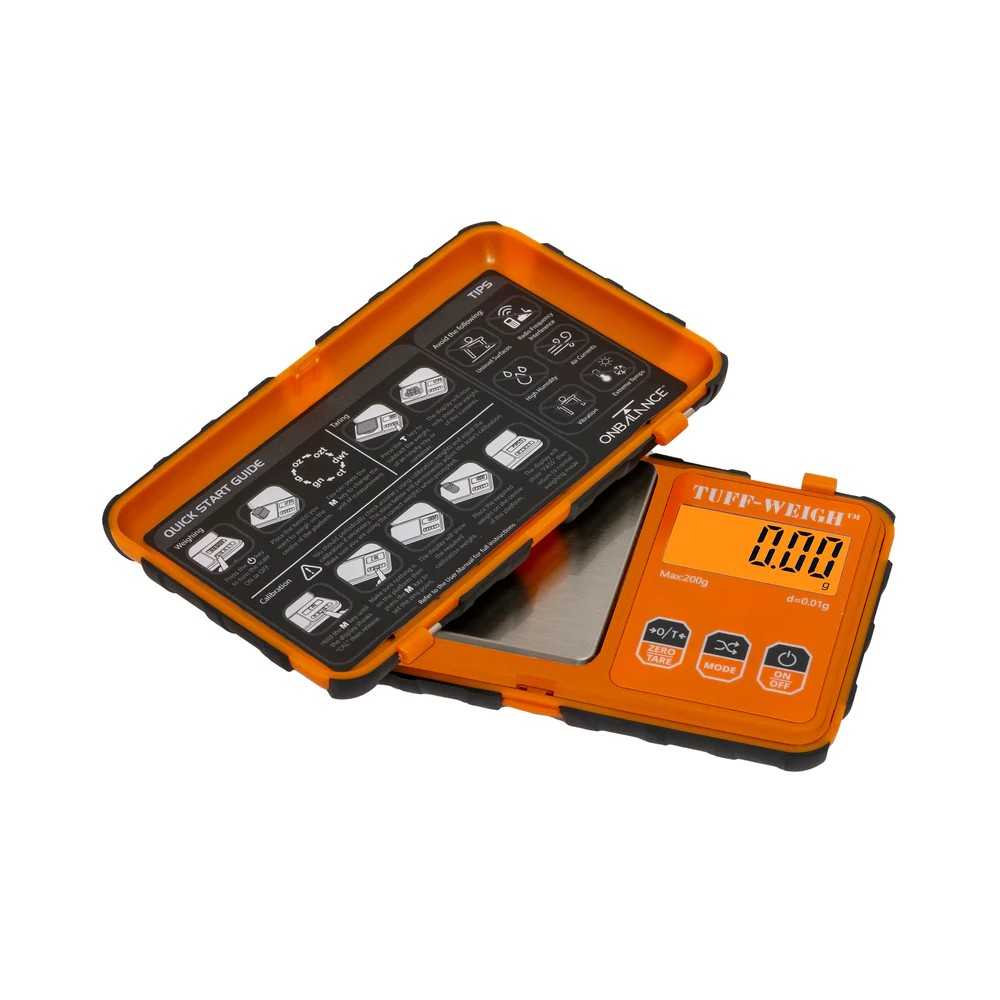 On Balance Tuff-Weigh 200x0.01g orange On Balance Balances SmokeShop