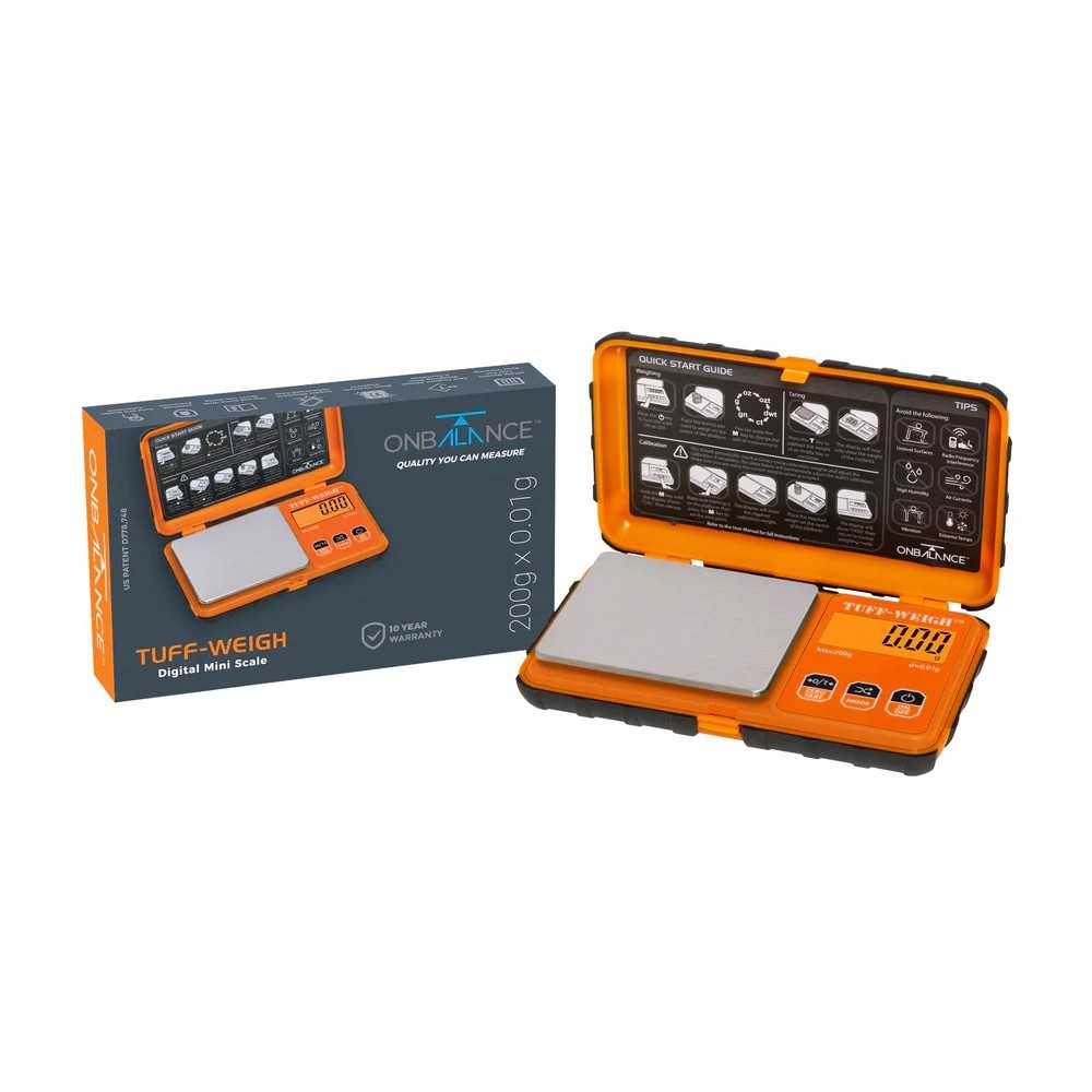 On Balance Tuff-Weigh 200x0.01g orange On Balance Balances SmokeShop