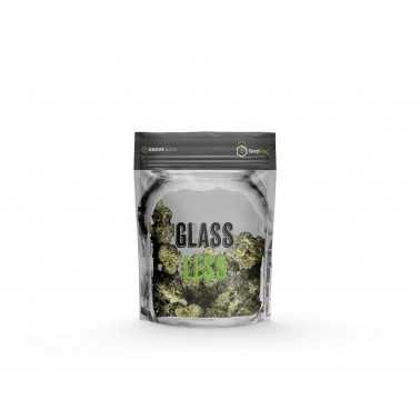 Grove Bags TerpLoc® 1/2 (14g-20g) Oncia Sacchetto senza vetro Custodia con cerniera a cinque tracce GroveBags® Prodotti
