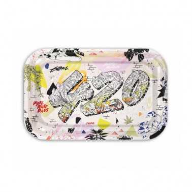 Tablett zum Rollen Gizeh Small "420" Best Buds Tablett zum Rollen