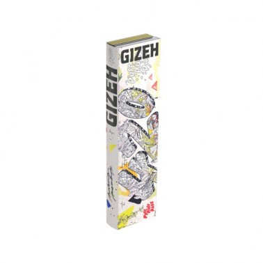 Carton de feuille à rouler GIZEH King Size Slim (Edition 420) + Tips Gizeh Feuille à rouler