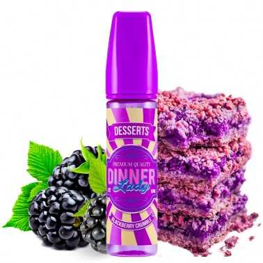 E-Liquid Dinner Lady Blackberry Crumble 50 ml Shortfill Dinner Lady Produkte
