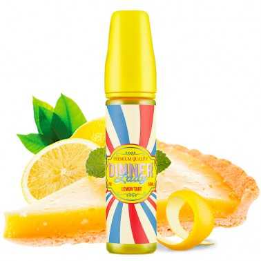 E-liquide Dinner Lady Lemon Tart 50 ml Shortfill Dinner Lady Produits