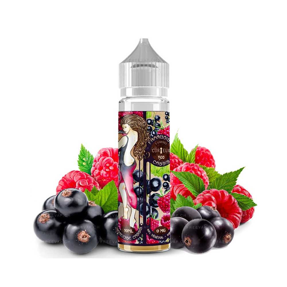E-liquid Curieux Himbeere Schwarze Johannisbeere 50 ml Shortfill Curieux Produkte
