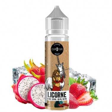 E-liquide Curieux Licorne 50 ml Shortfill Curieux Produits