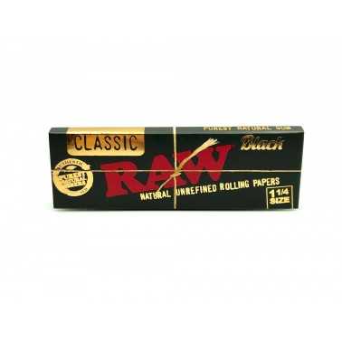 Raw Black sheet 1 1/4 RAW Smoking accessories