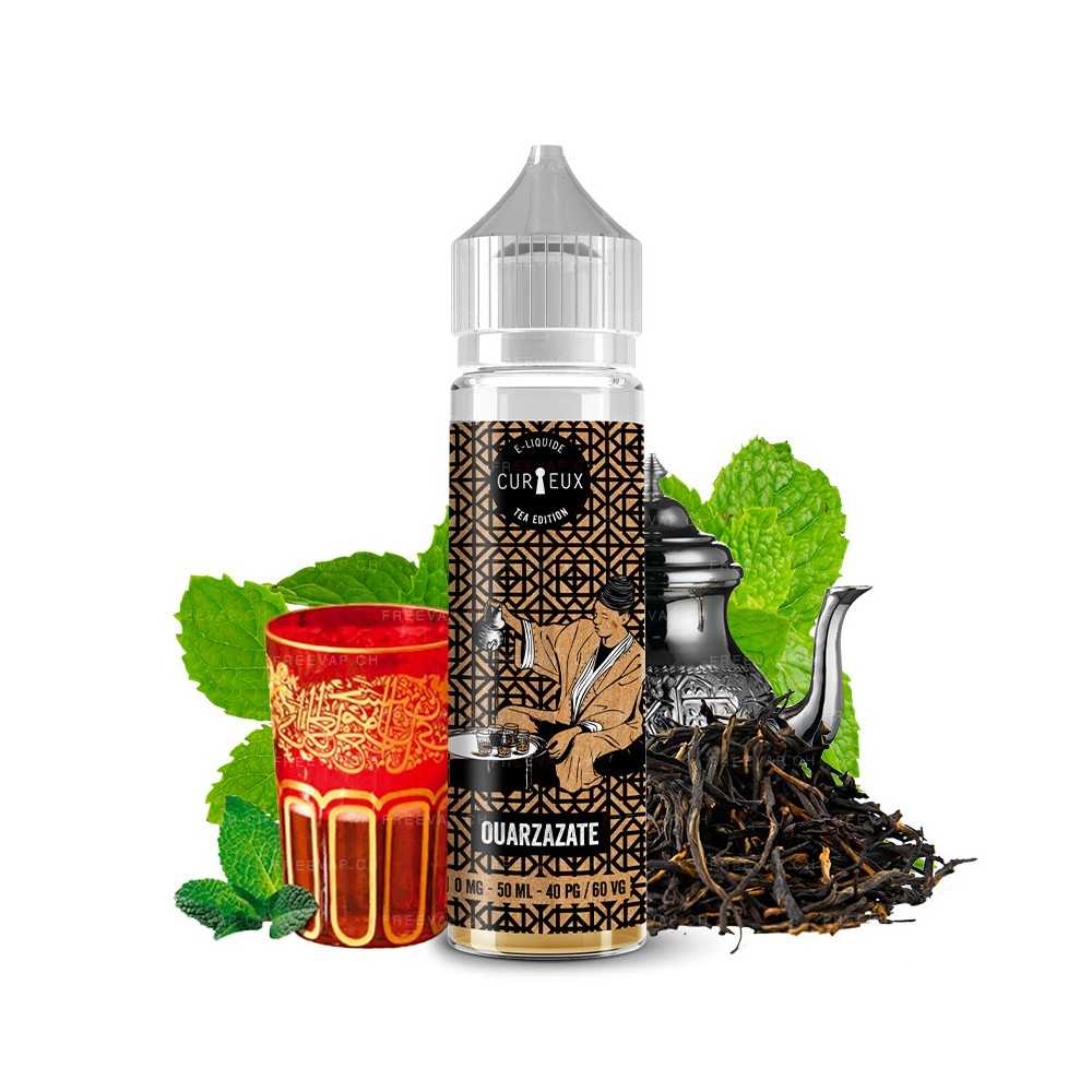E-liquid CURIEUX 50 ml Shortfill OUARZAZATE Curieux Products