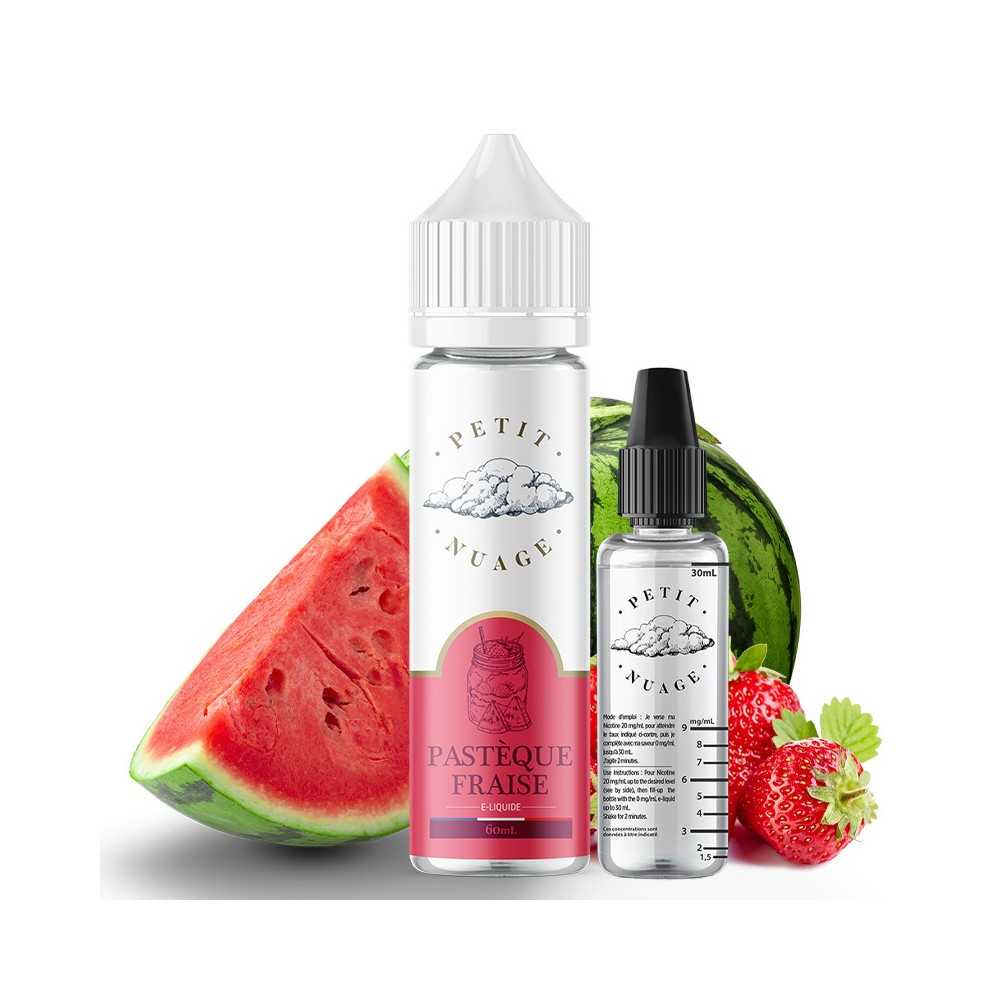 E-LIQUID WATERMELON STRAWBERRY PETIT NUAGE SHORTFILL 60ML petit nuage Products